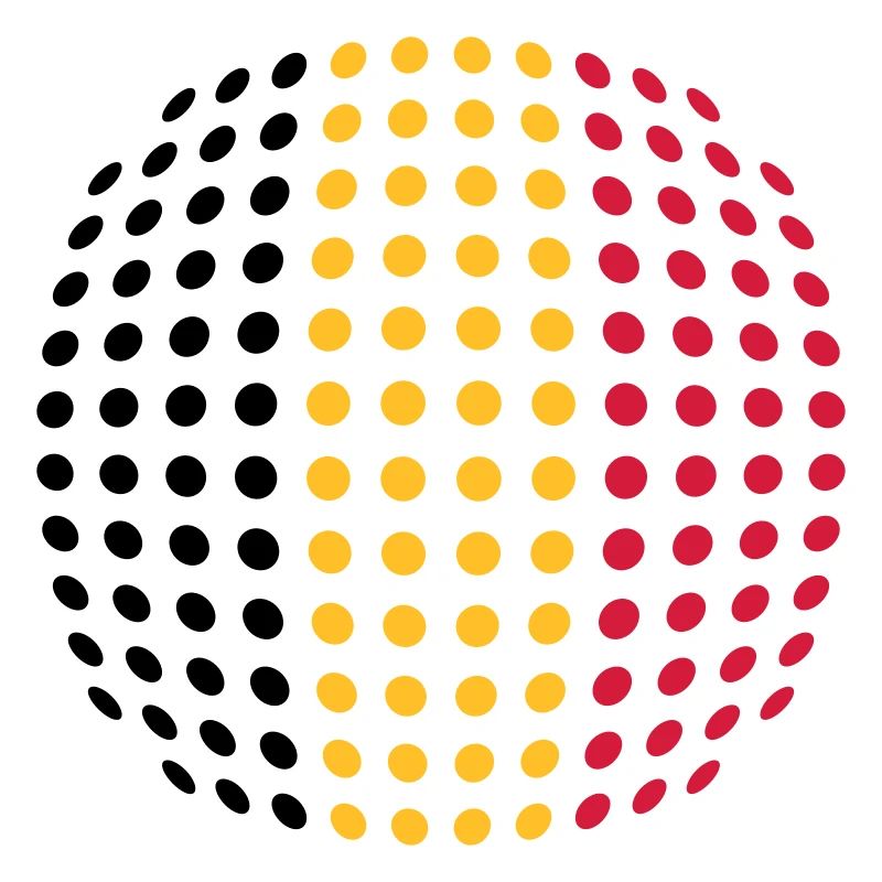 Belgium flag (Dotted)