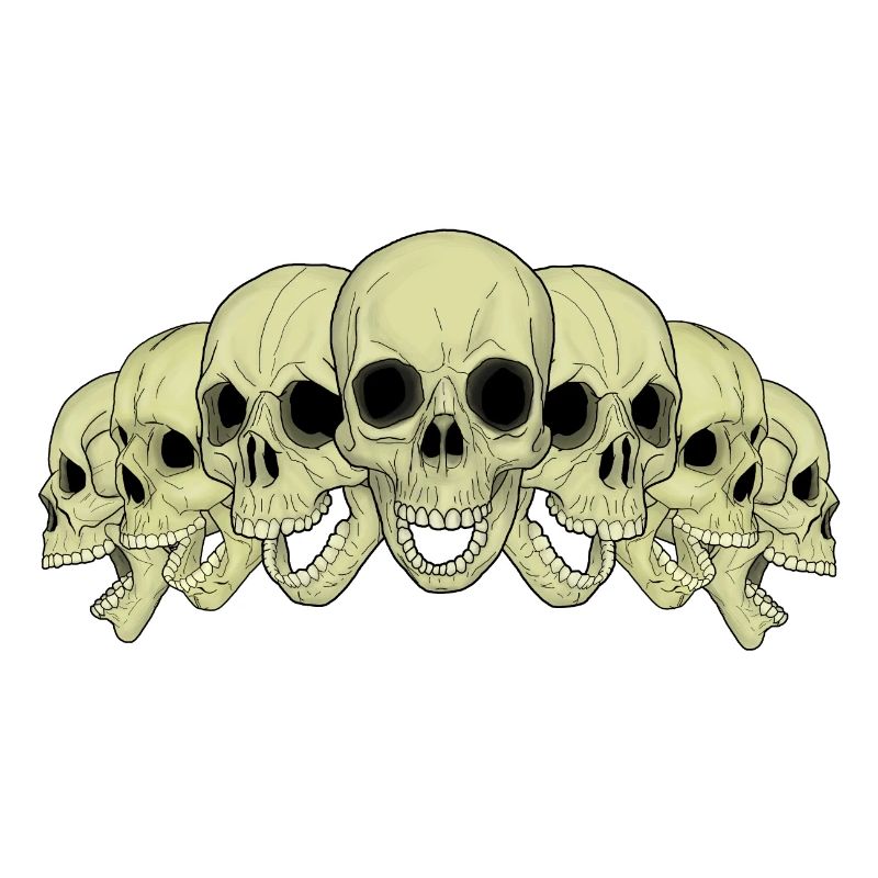 7 Totenköpfe