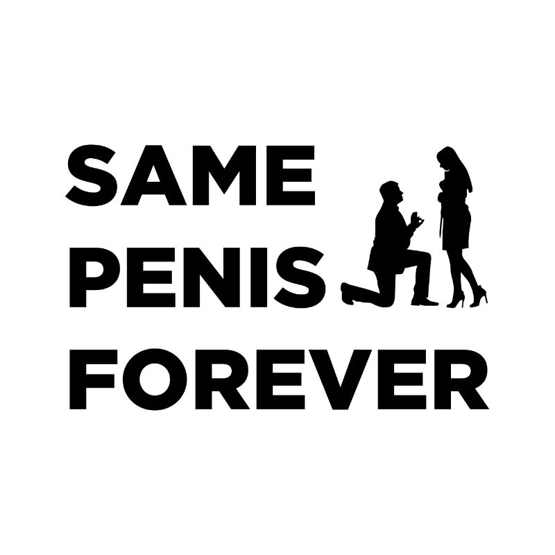 Junggesellen Same Penis Forever Braut Geschenk