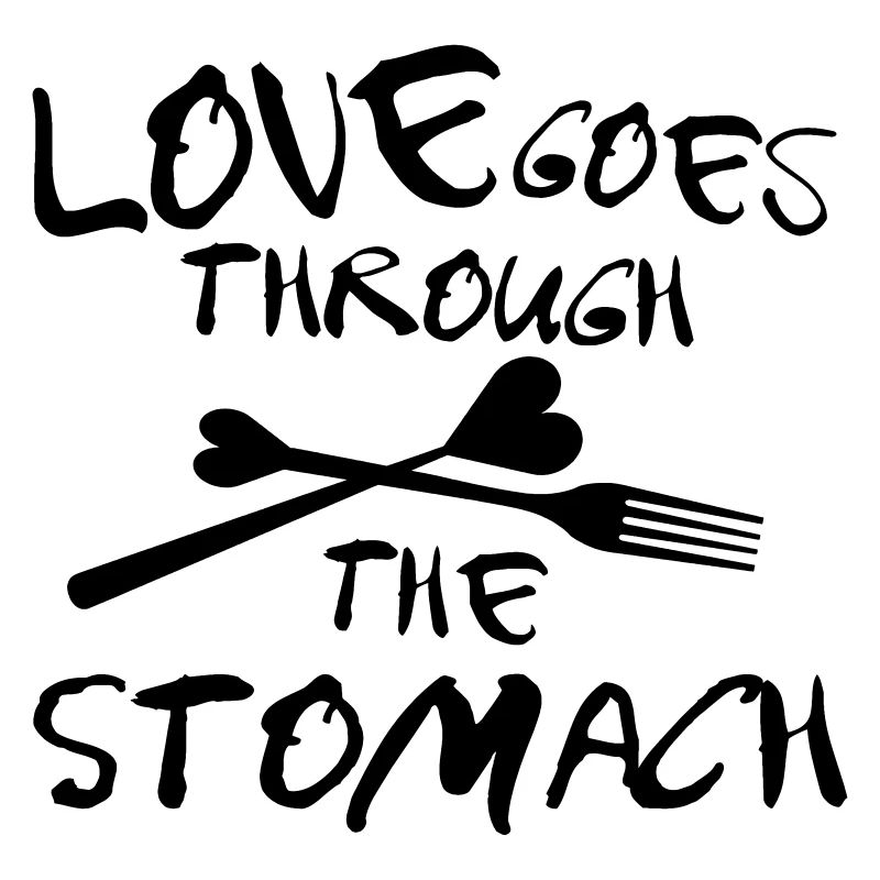 Love goes through the stomach
