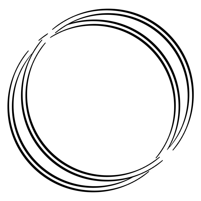 Rings 2 circles