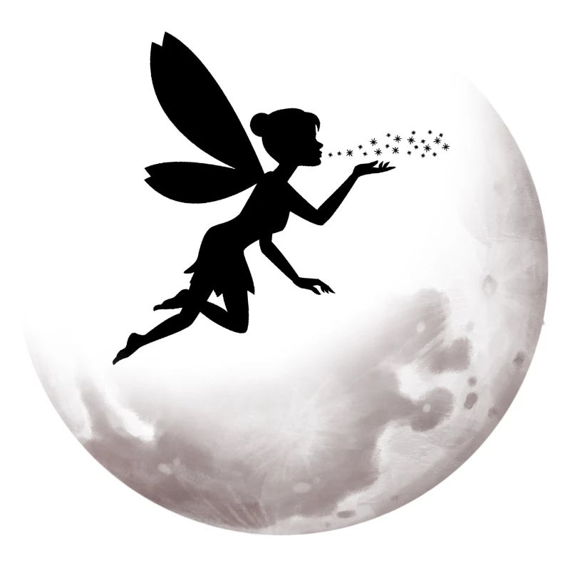Fée Fée Elfe Mouches Lune Clair de lune Magie Créatures Fabuleux