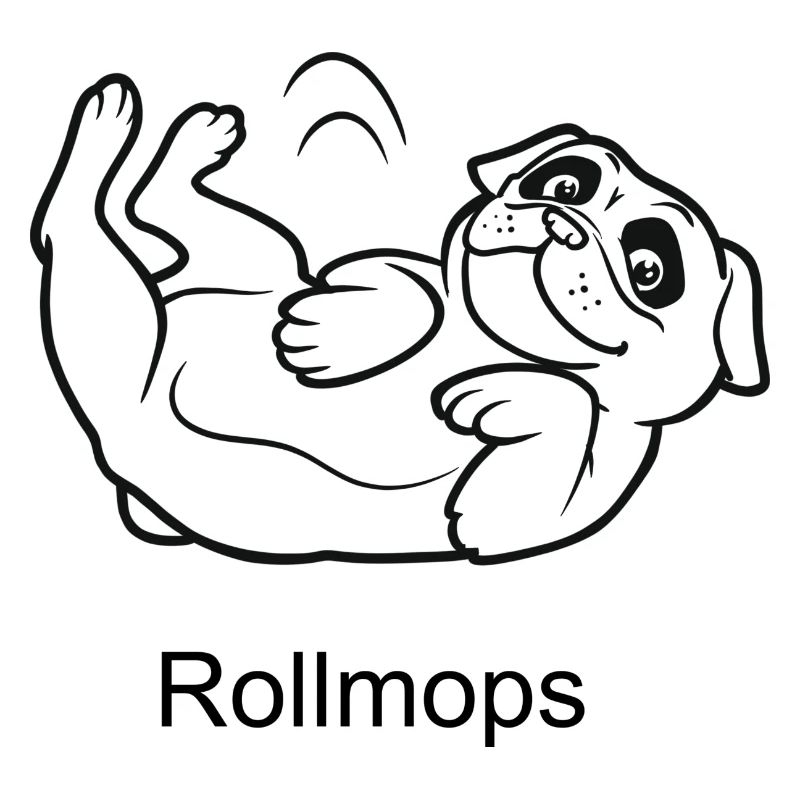 Rollmops | Roll-Mops (beschriftet)