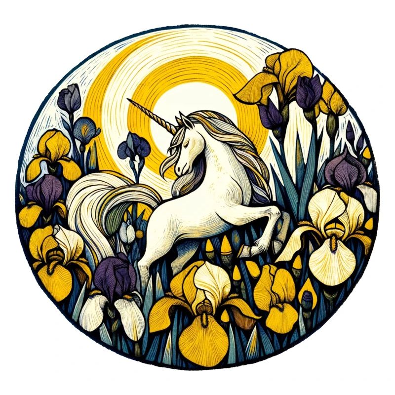 Retro Unicorn