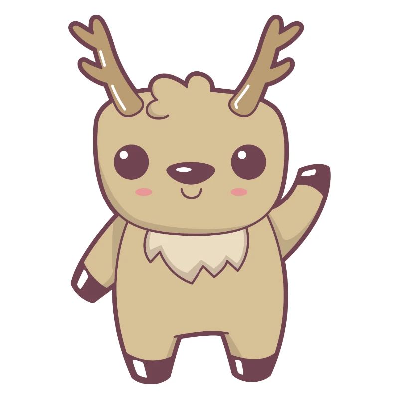 Reindeer kawaii