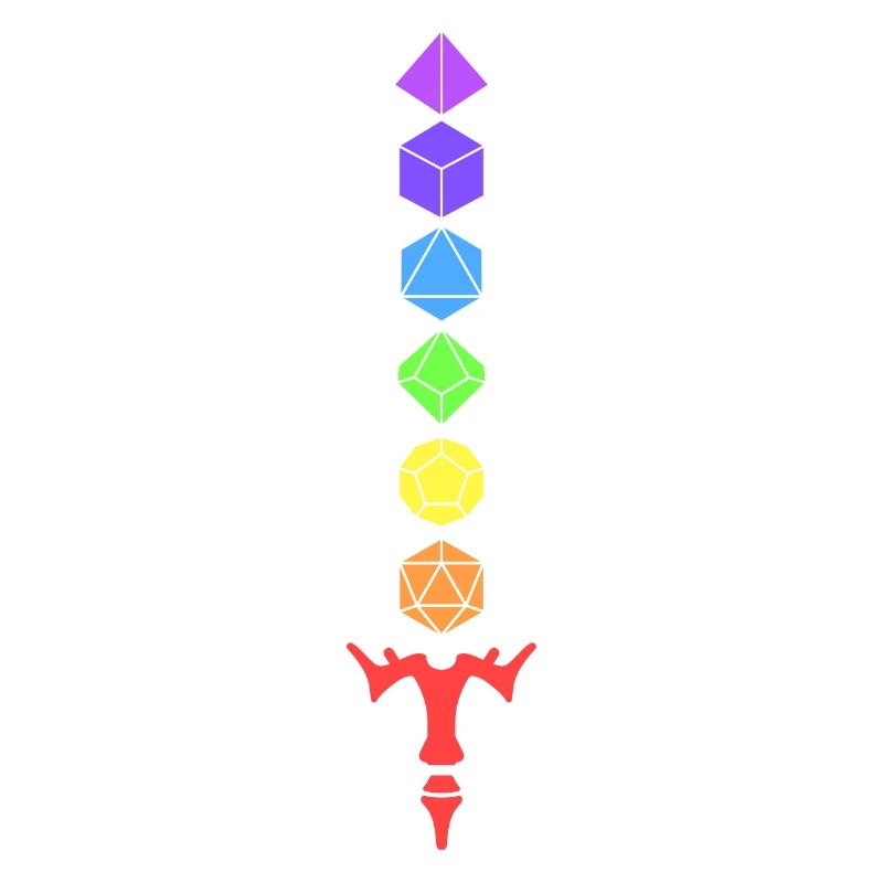 Rainbow sword in role-playing game