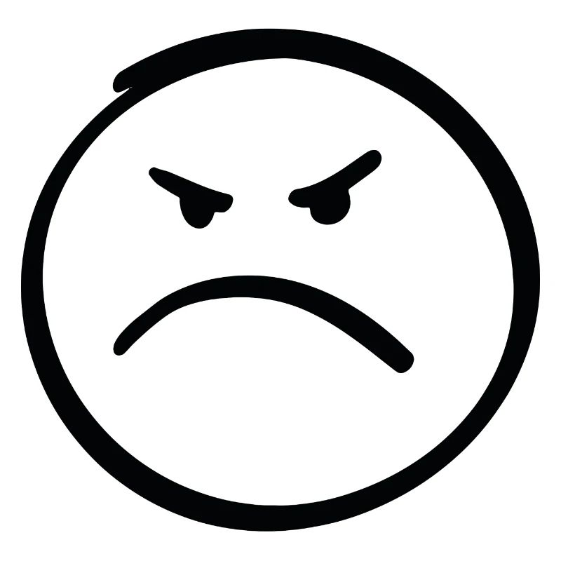 Evil face