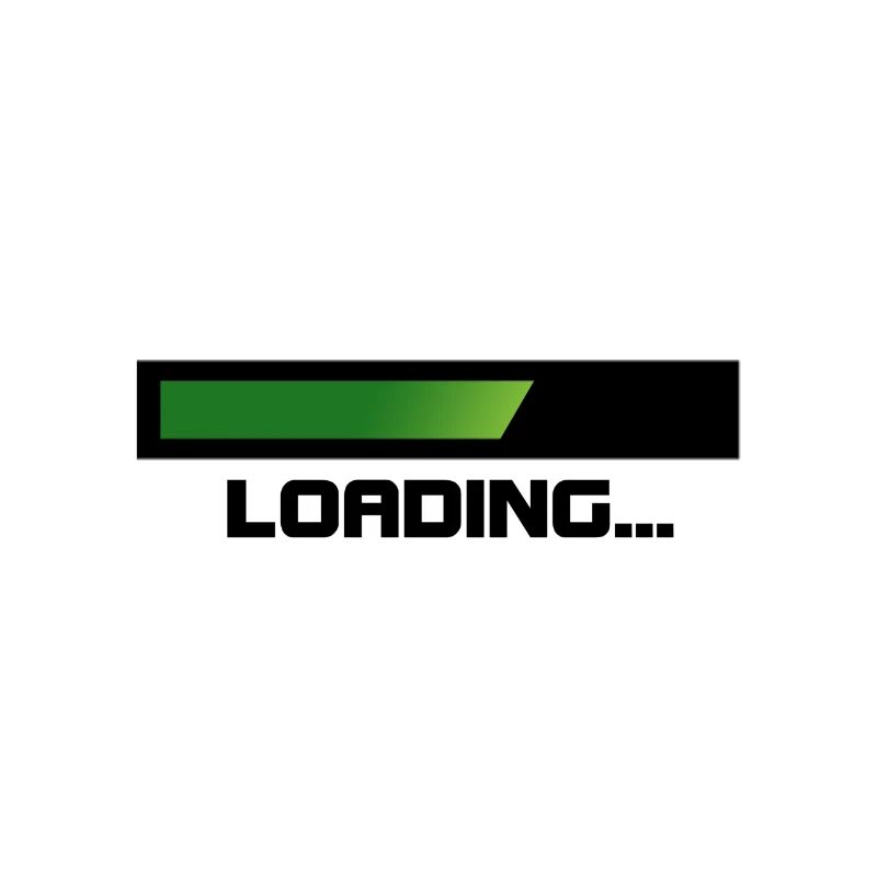Grüner Loading Balken