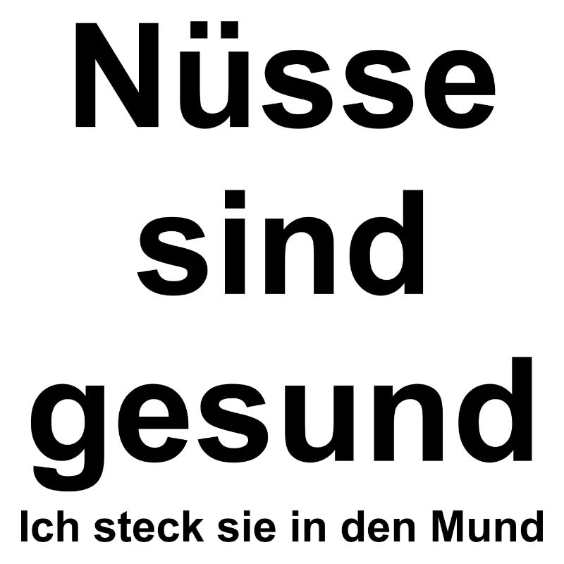 Nüsse sind gesund