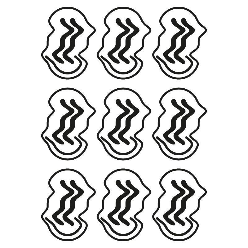 Acid Smileys Rave Techno Party