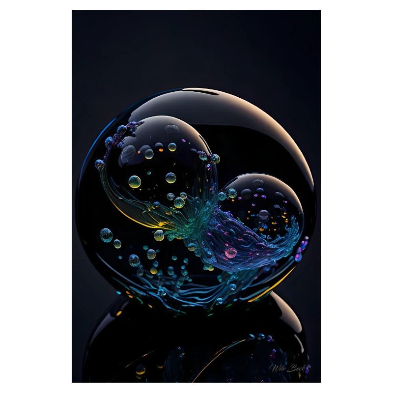 Blasen in einer Blase regenbogen 2