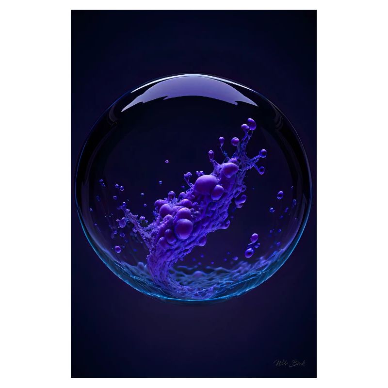 Clouds in a bubble purple2