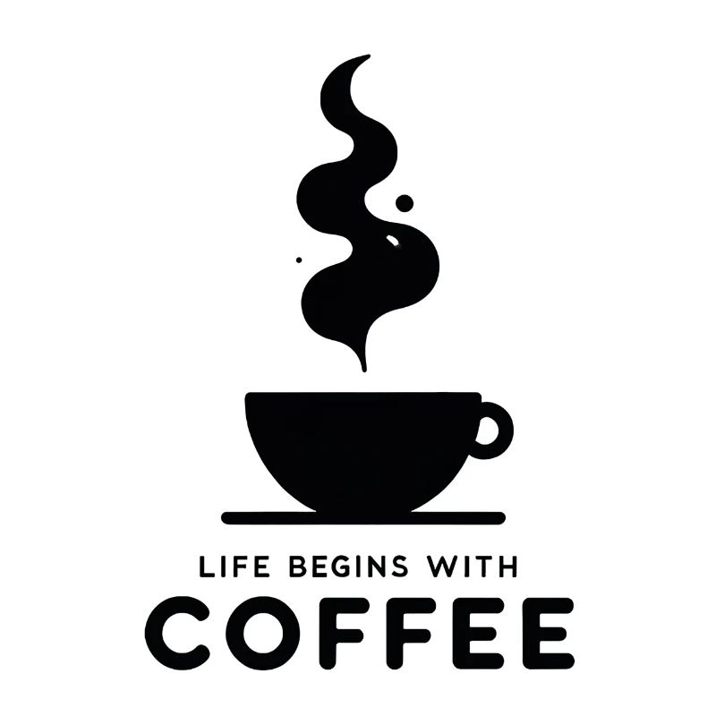 Kaffeebeginn: Leben beginnt