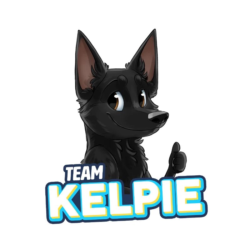 TEAM Kelpie - Schwarz