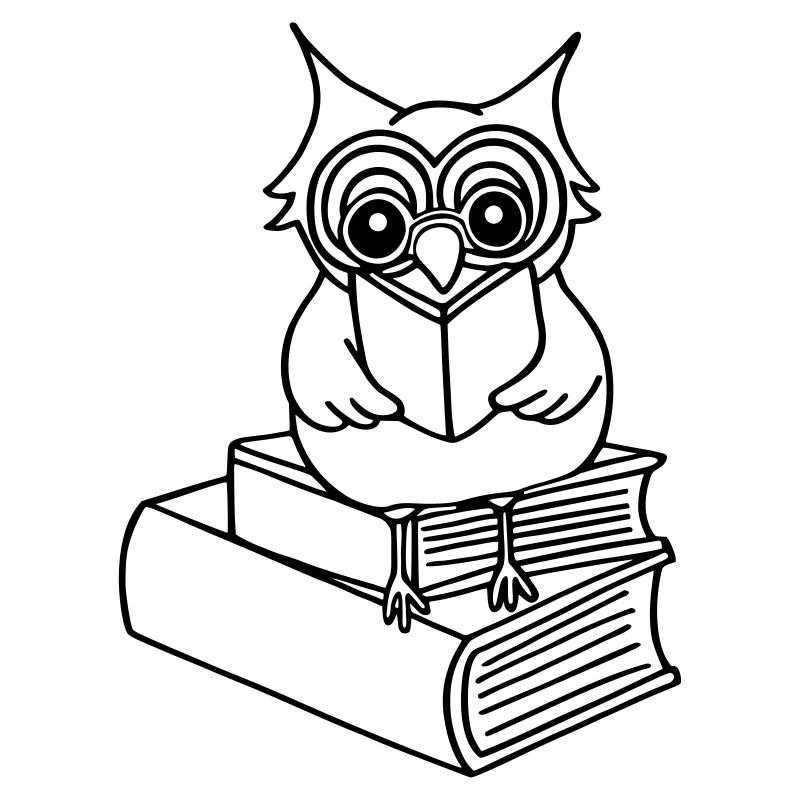 Eule, Bücher