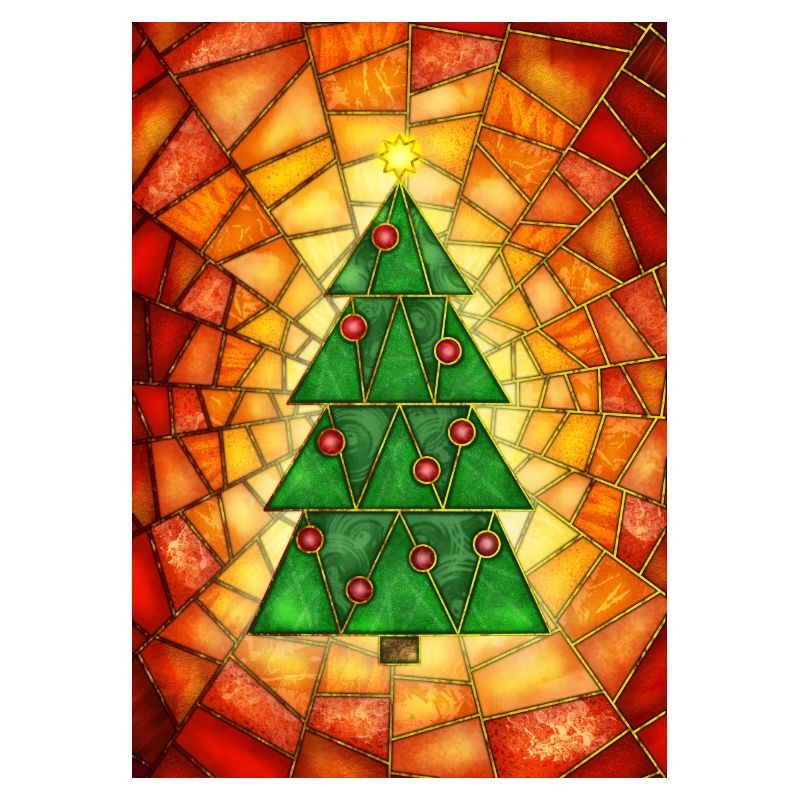 Weihnachtsbaum im Tiffany Stil