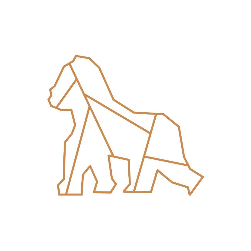 Affe | Tier | Logo | Gorilla