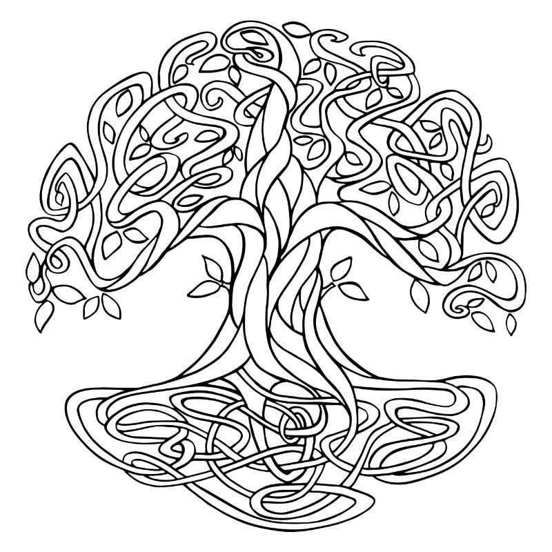 Yggdrasil the Celtic World Tree