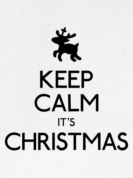 keep calm its christmas