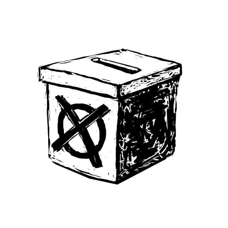 Élection, droits de vote, urne