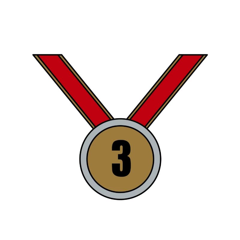 3rd place medal