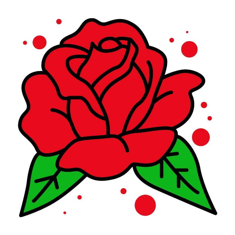 Rote Rose