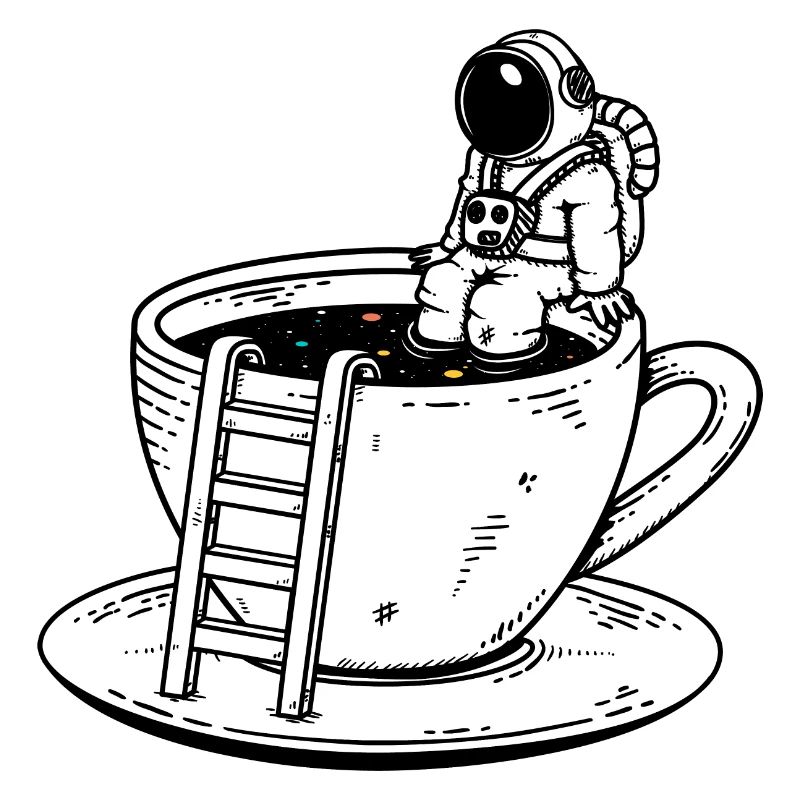 Kaffee-Kosmos