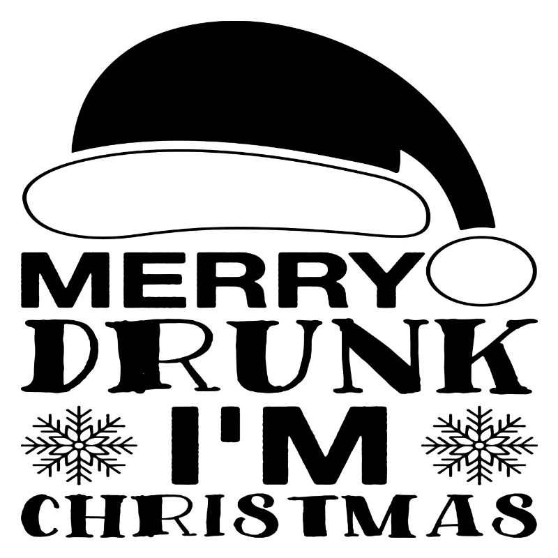 Joyeux ivrogne je suis Noël