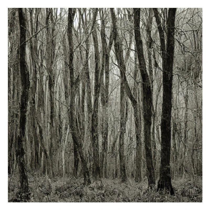 Trauriger Wald