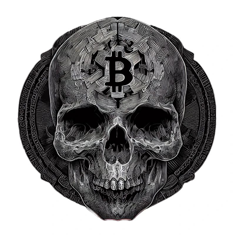 Fusion de la mort et Bitcoin
