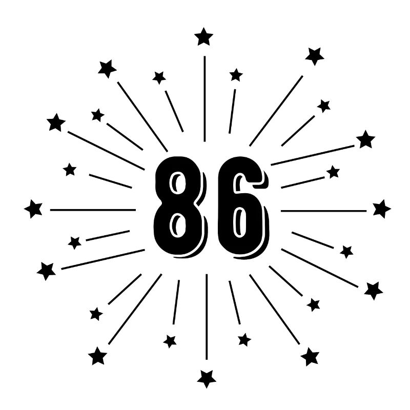 86th Star-Spangled Anniversary - Gift 86 Years