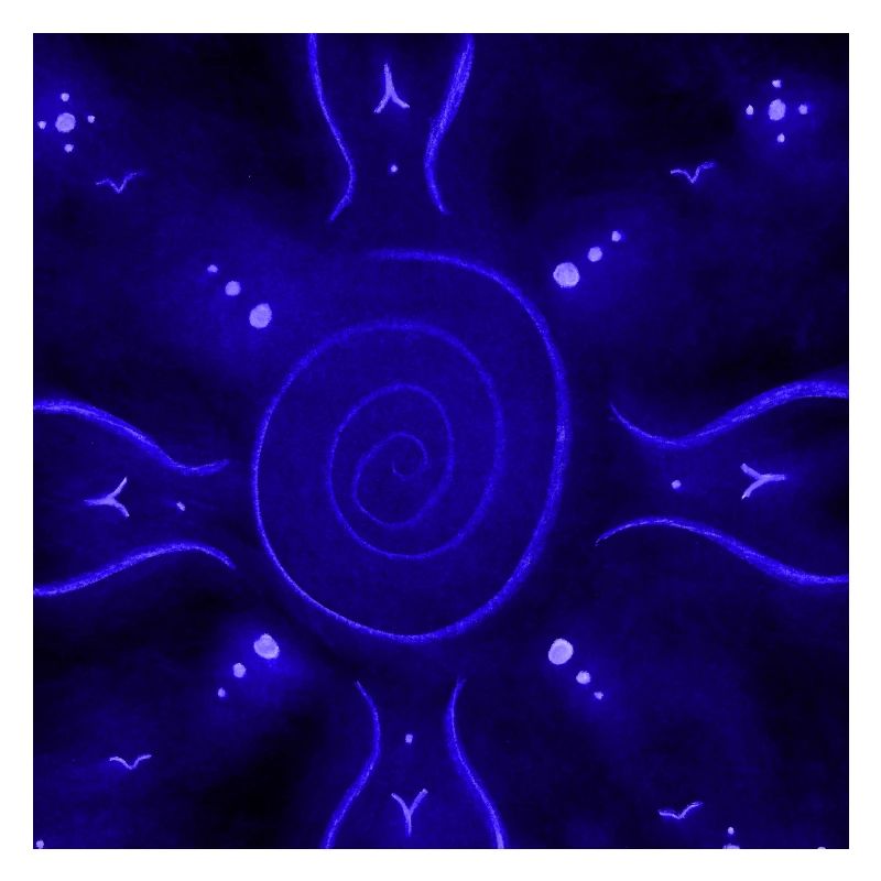 SONNIGES ELEKTRISCHES MANDALA