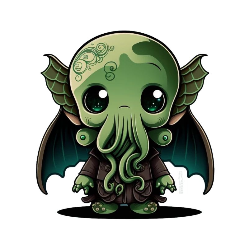 Un bébé mignon Cthulhu