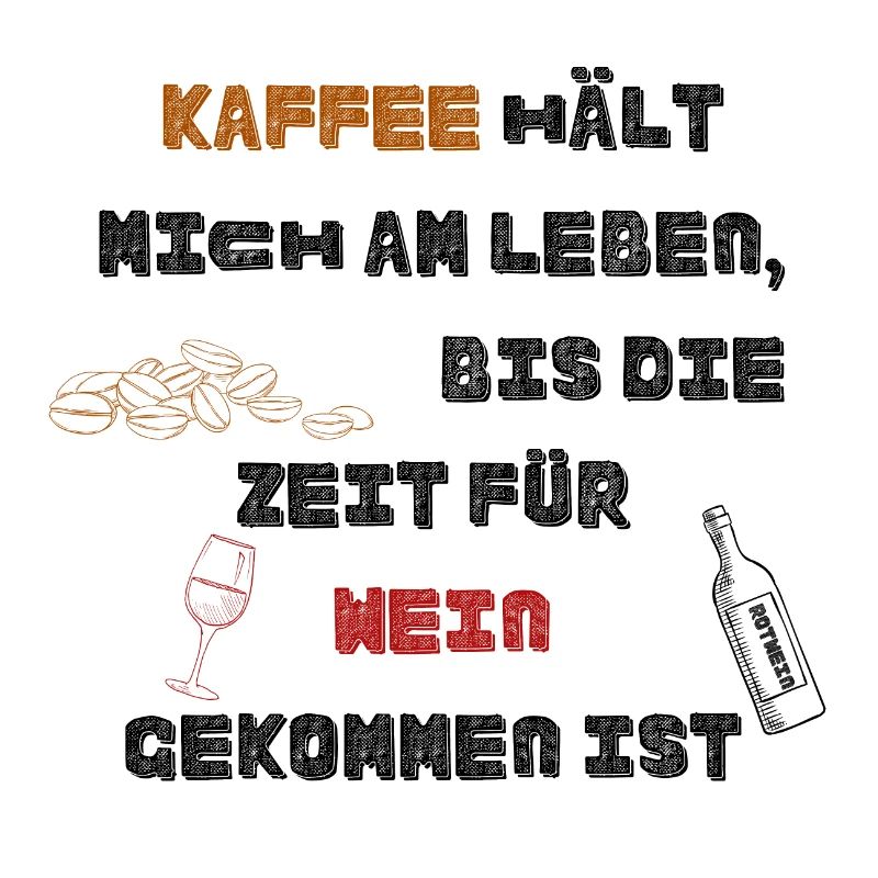 Kaffee hält mich am Leben