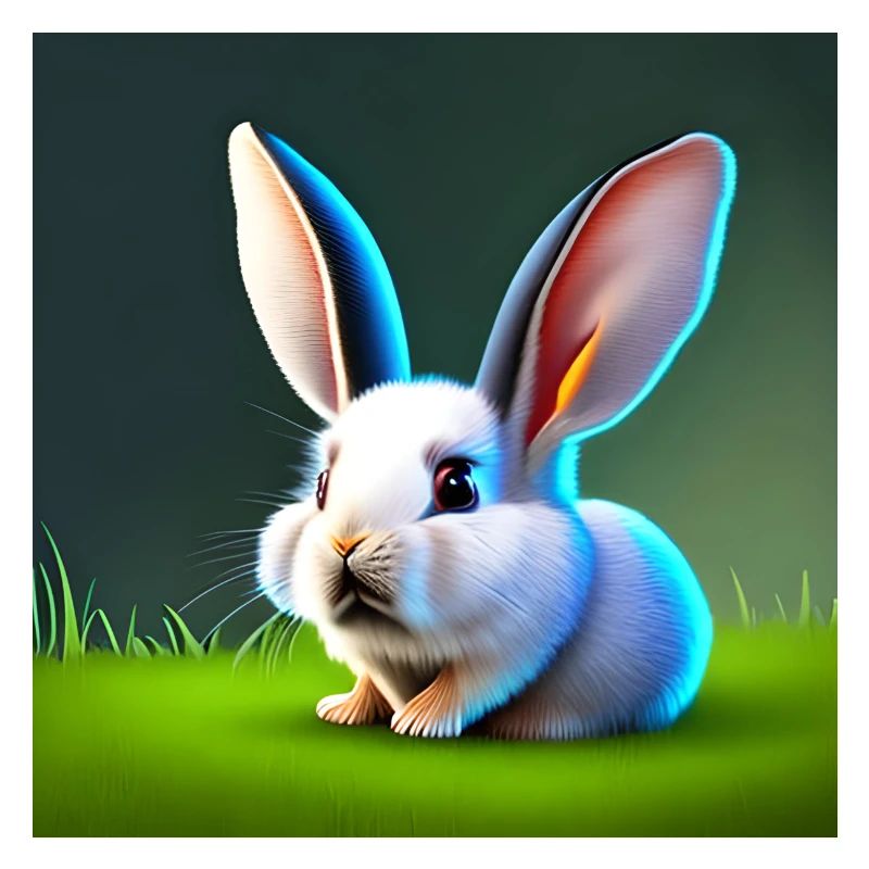 Rabbit with Big Ears