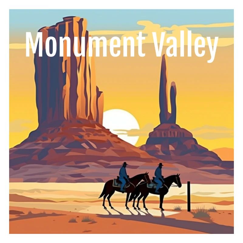 Monument Valley - Sunset
