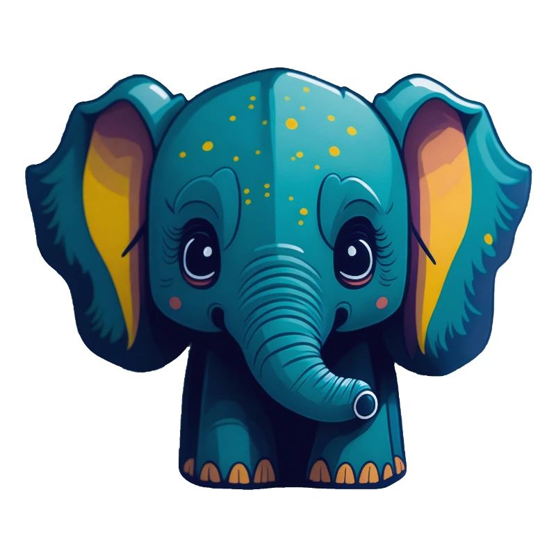 Éléphant mignon