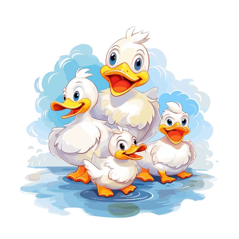 Canards joyeux