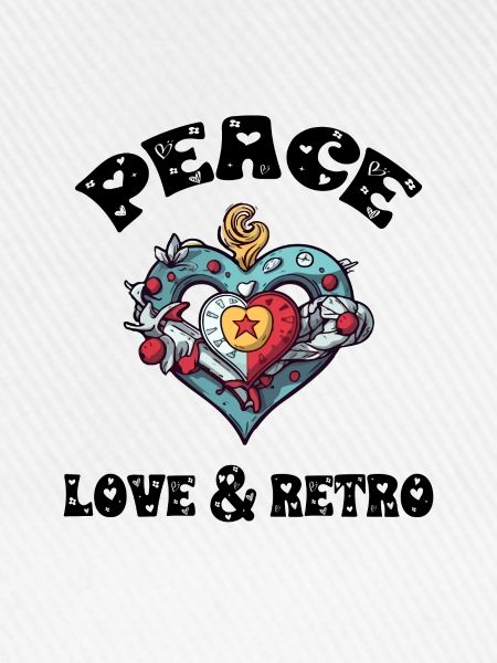Peace love and retro