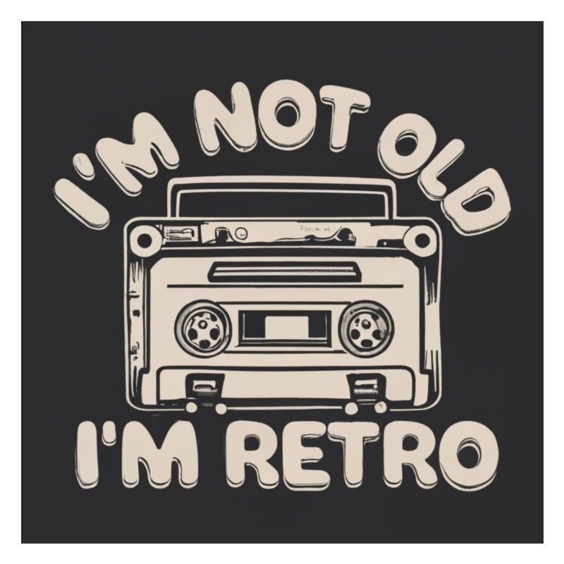 Retro cassette player