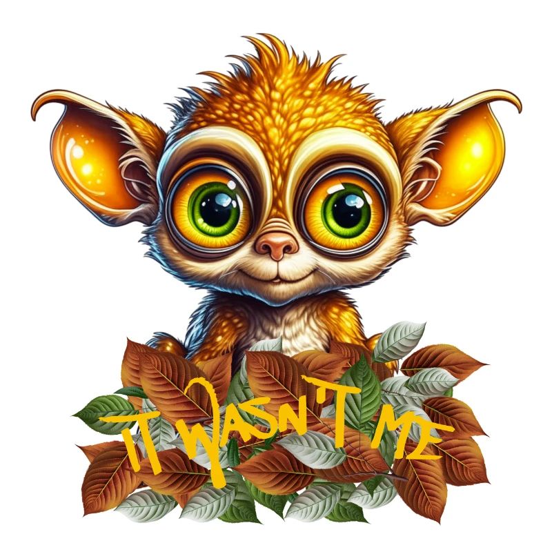 Ich war es nicht, ein supersüßer Gremlin