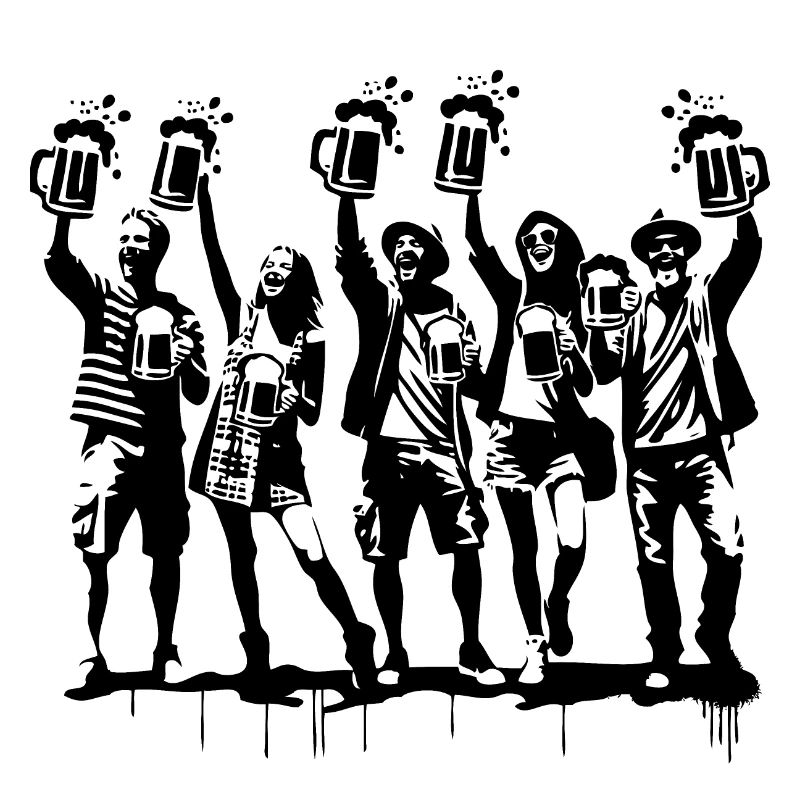 Drinking beer, hops, purity law