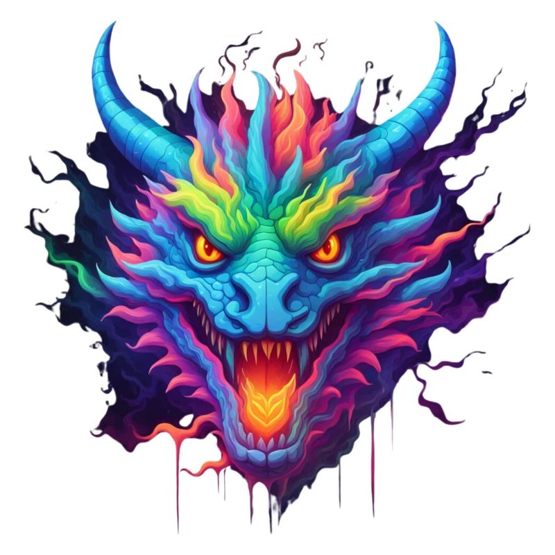 dragon popart