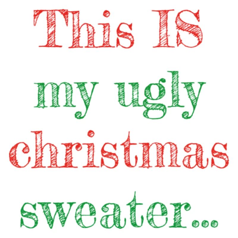 Hässlicher Weihnachtspullover