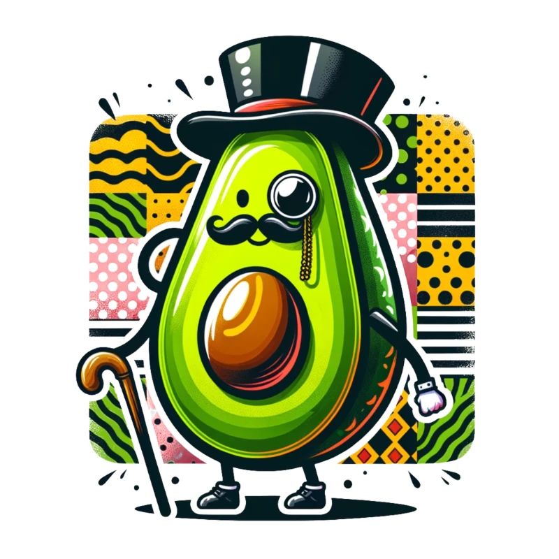 Gebildete Avocado