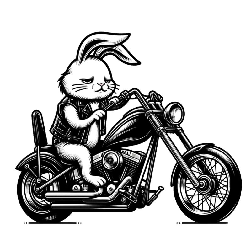 Biker Hase