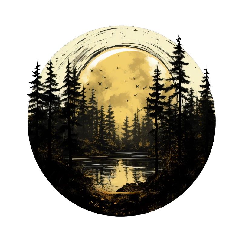 Nuit dans la forêt