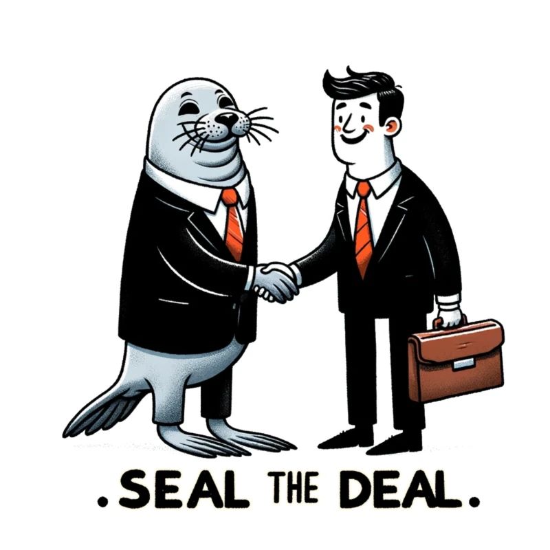Sceller l’affaire