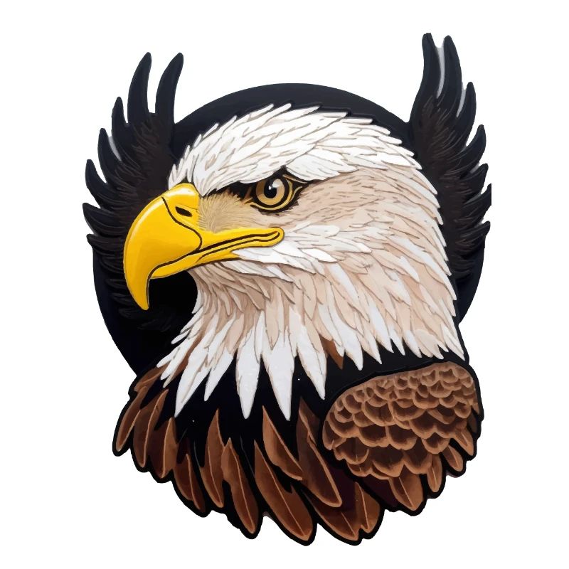 Beautiful bald eagle