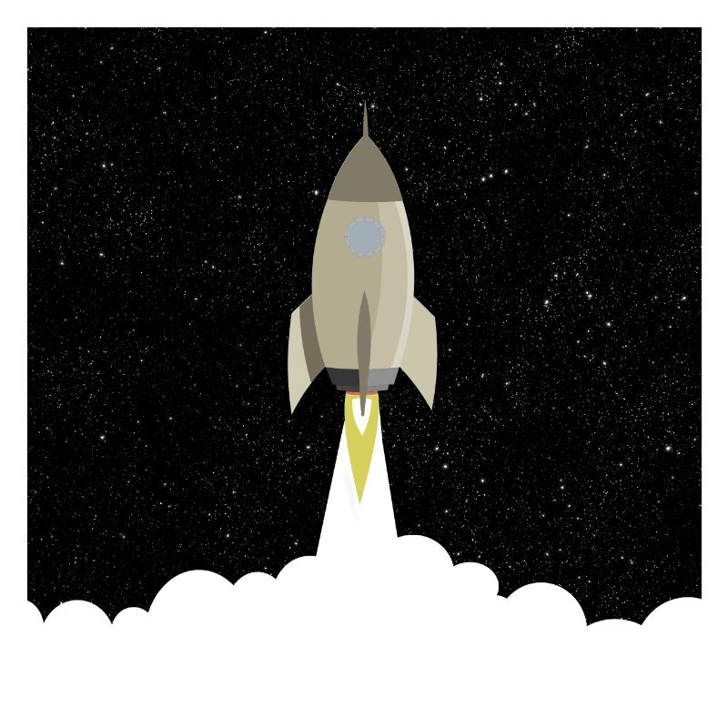 Rocket blast off